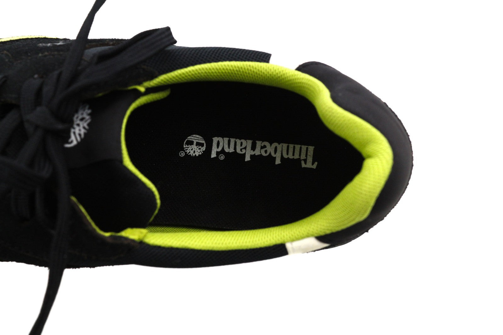 TIMBERLAND A25SB vyriški sportbačiai EU43/44 juodi odiniai žemapadžiai su raišteliais ReBOTL 