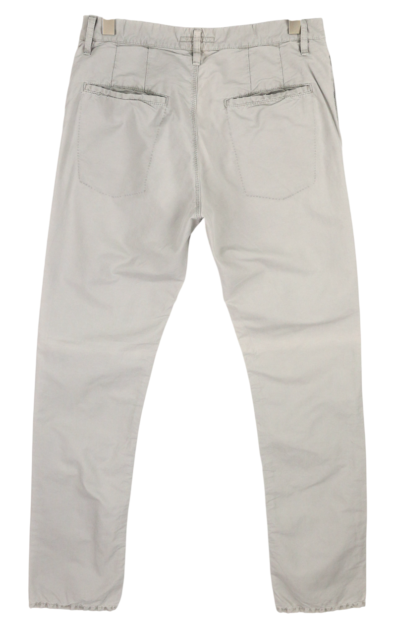 NUDIE JEANS Khaki spalvos įprastos vyriškos kelnės W32/L34 Organic Moon Dust Chino Button 