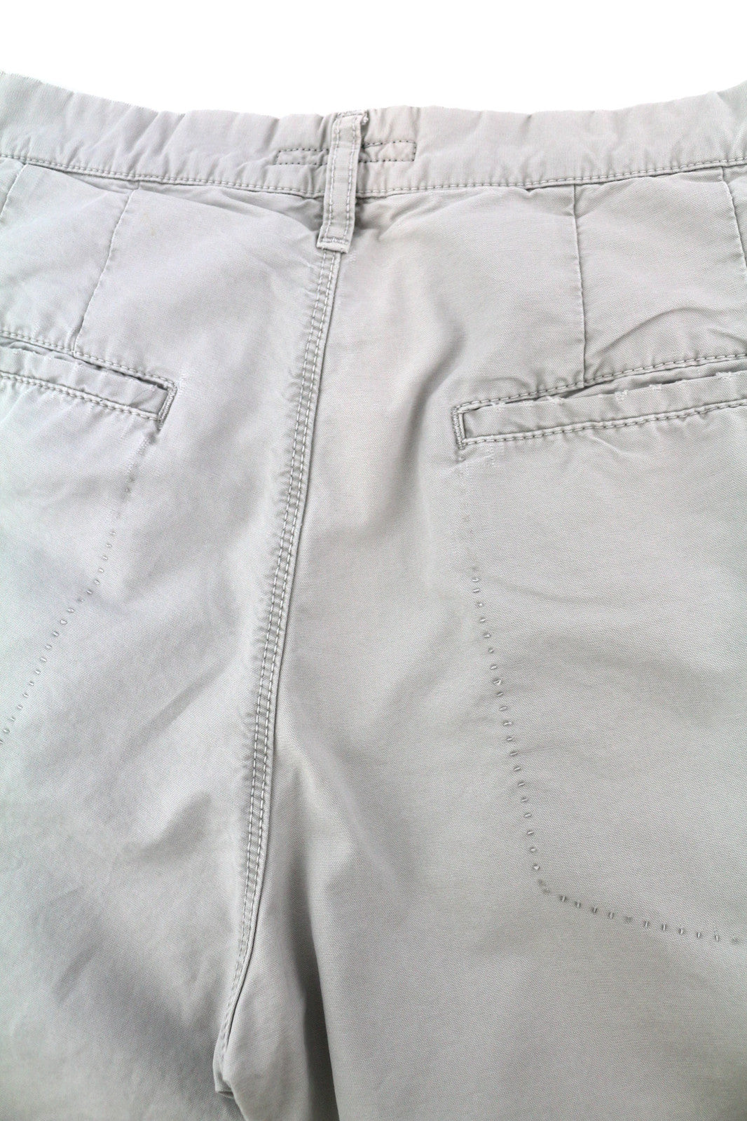 NUDIE JEANS chaki spalvos įprastos vyriškos kelnės W32/L34 organinės mėnulio dulkės chino spalvos su sagomis 