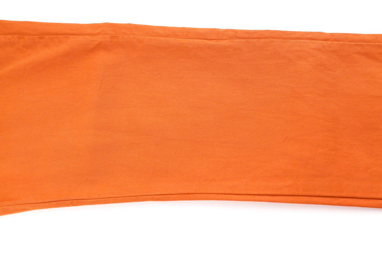 NUDIE JEANS Khaki spalvos plonos vyriškos kelnės W29/L32 ekologiškos, šiltos oranžinės spalvos, laisvalaikio stiliaus chino džinsai su užtrauktuku 