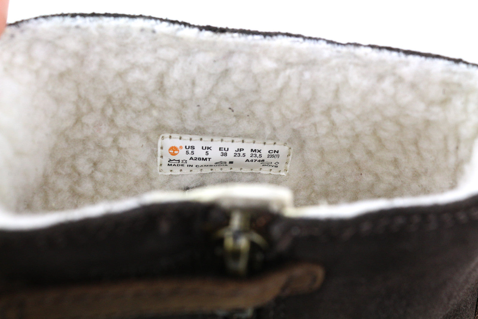 TIMBERLAND A28MT berniukiški žieminiai batai EU37/38 odiniai „Defender Repellent Systems“ 