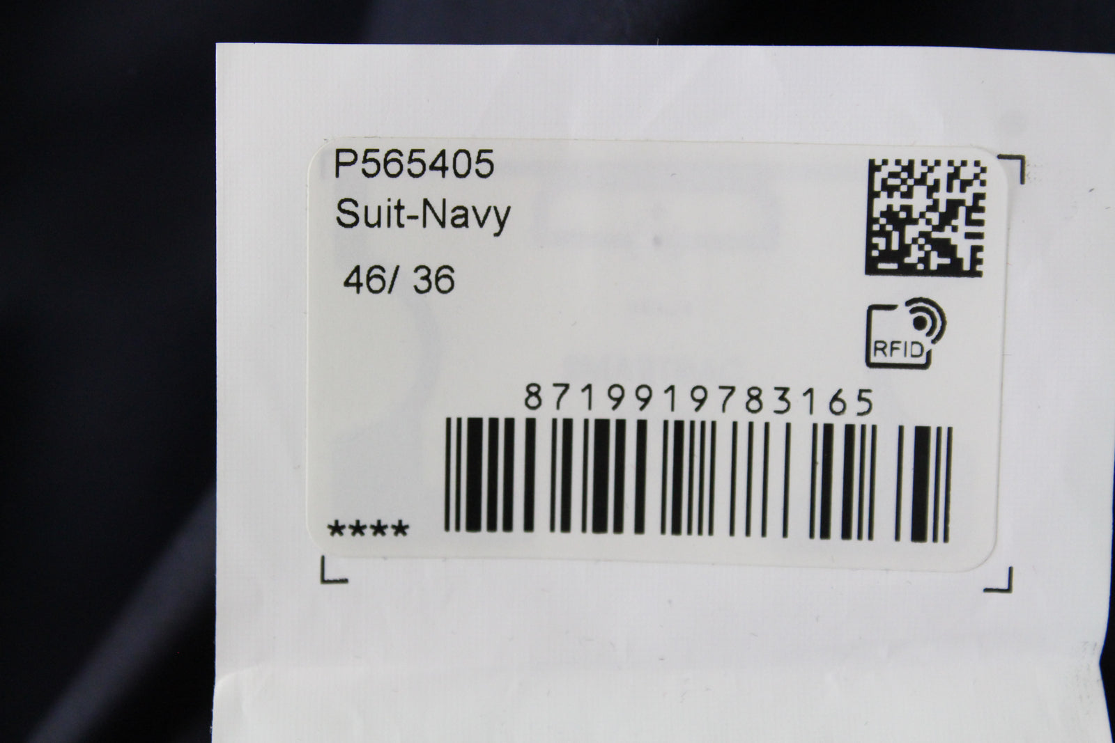 SUITSUPPLY vyriškas mėlynas kostiumas „Havana“, UK36R, dviejų dalių be pamušalo, vilnonis, šilkmedis 