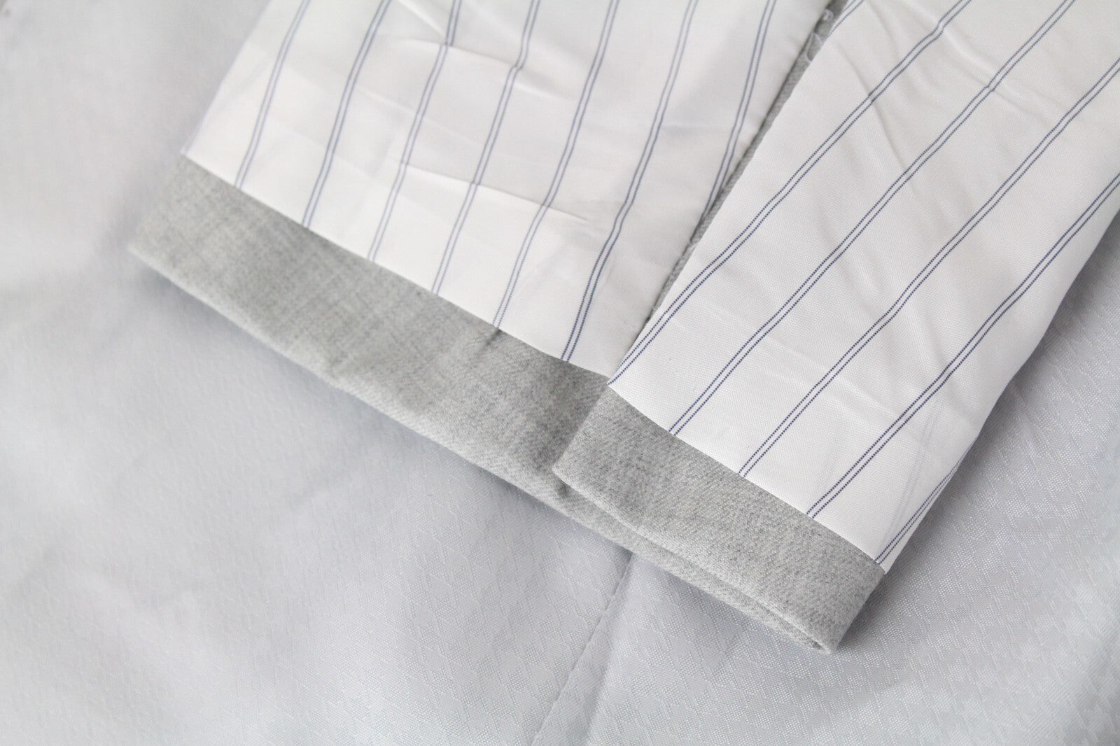 SUITSUPPLY La Spalla Men's Grey Melange Wool Suit UK36R 2-Piece Notch Lapel