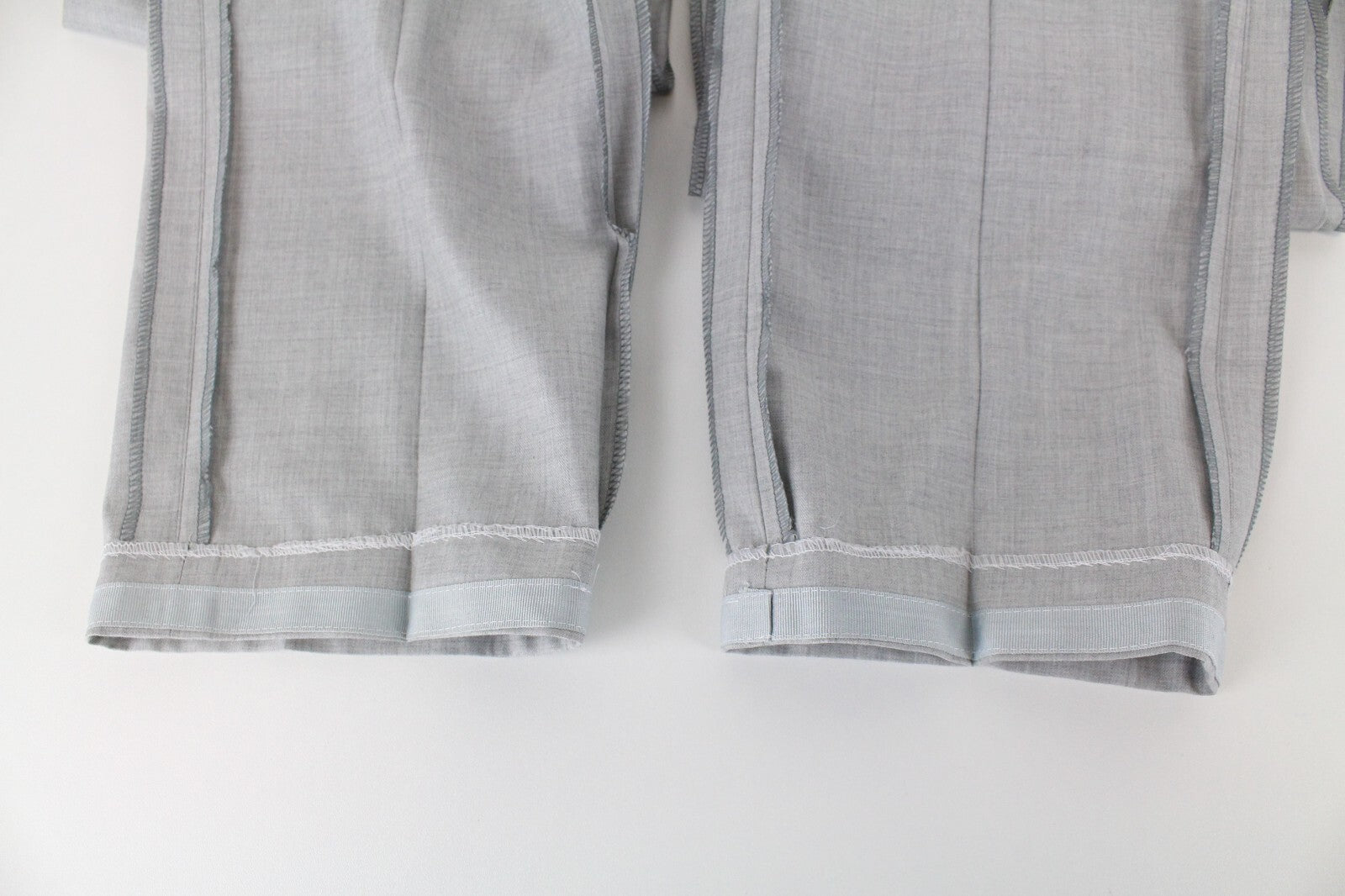 SUITSUPPLY La Spalla Men's Grey Melange Wool Suit UK36R 2-Piece Notch Lapel