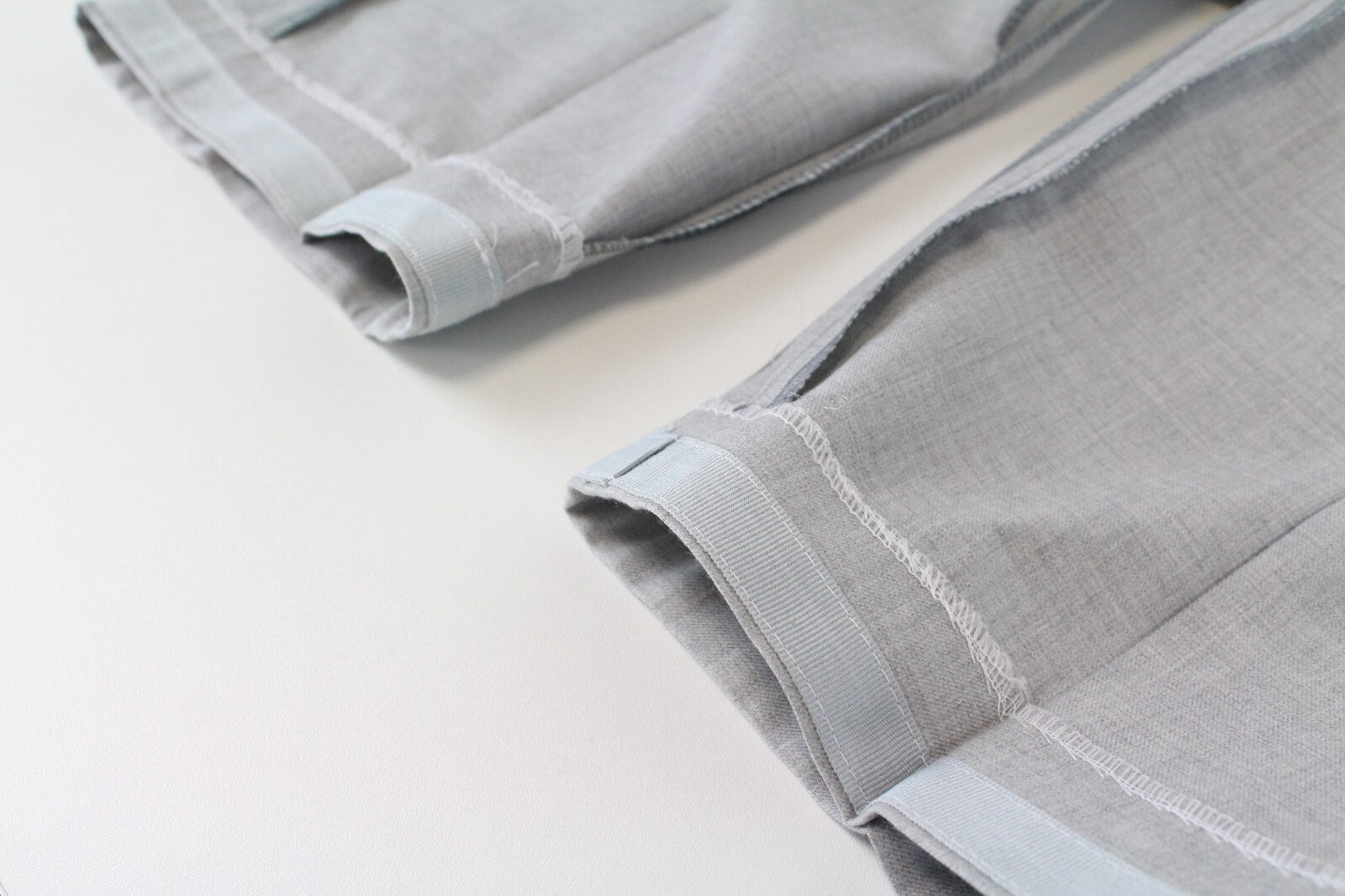 SUITSUPPLY La Spalla Men's Grey Melange Wool Suit UK36R 2-Piece Notch Lapel