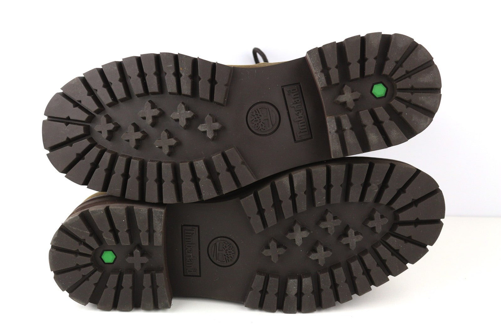 TIMBERLAND A2BSR-A4519 vyriški batai EU43/43.5 rudi odiniai sendinto stiliaus aukštakulniai 