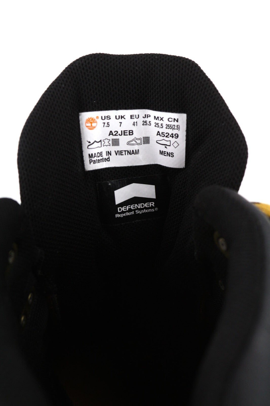 TIMBERLAND A2JEB-A549 vyriški batai EU40/41 rudi juodi odiniai sportbačiai 