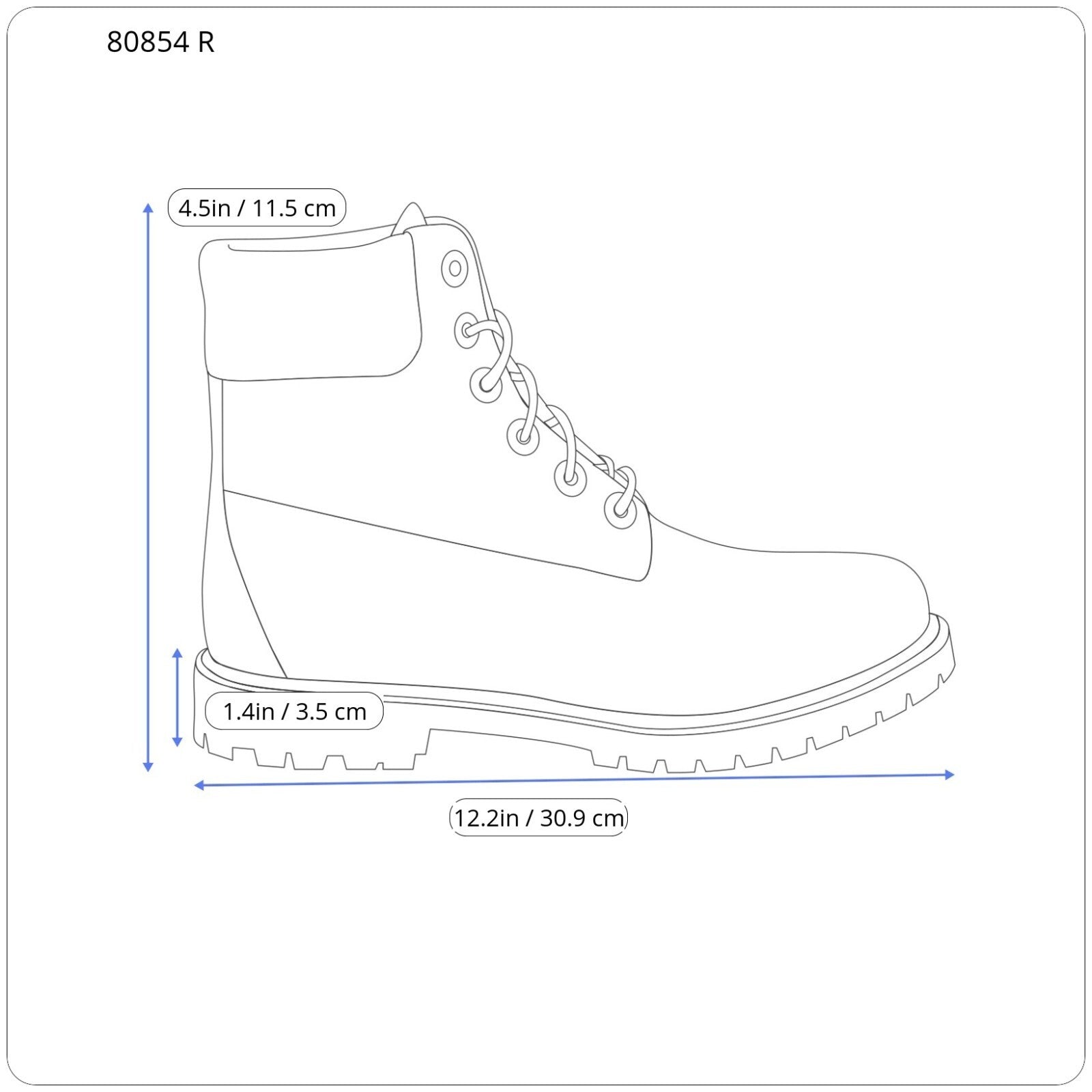 TIMBERLAND A2JEB-A549 vyriški batai EU40/41 rudi juodi odiniai sportbačiai 