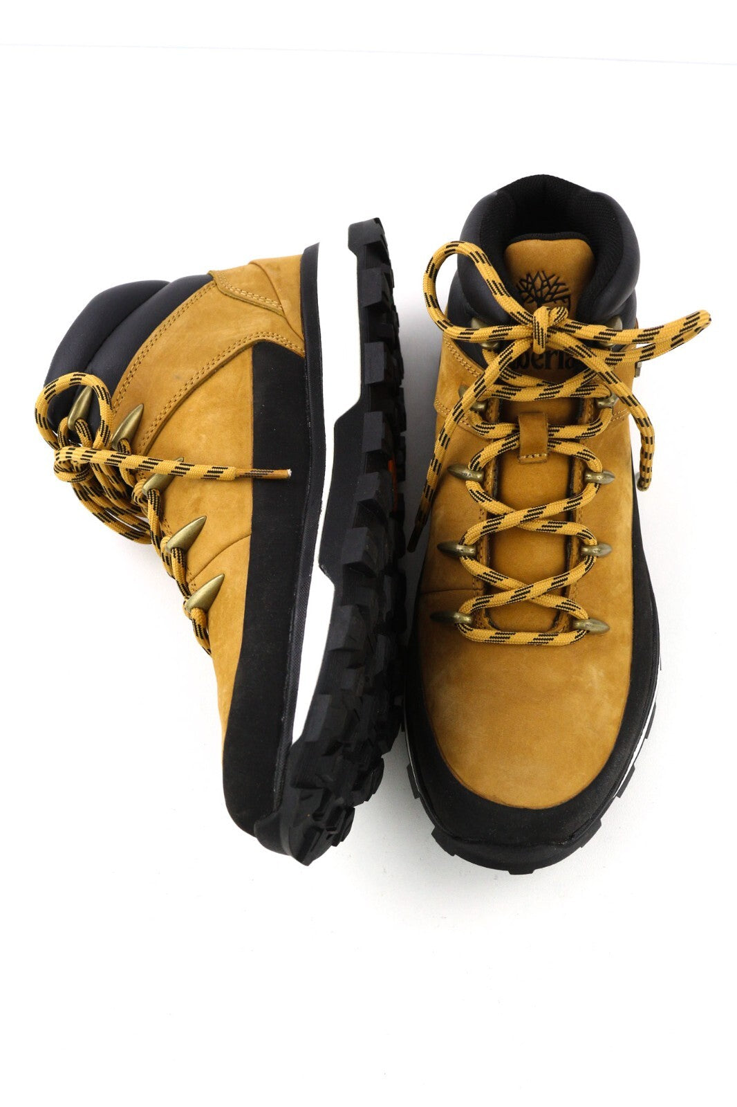 TIMBERLAND A2JEB-A549 vyriški batai EU40/41 rudi juodi odiniai sportbačiai 