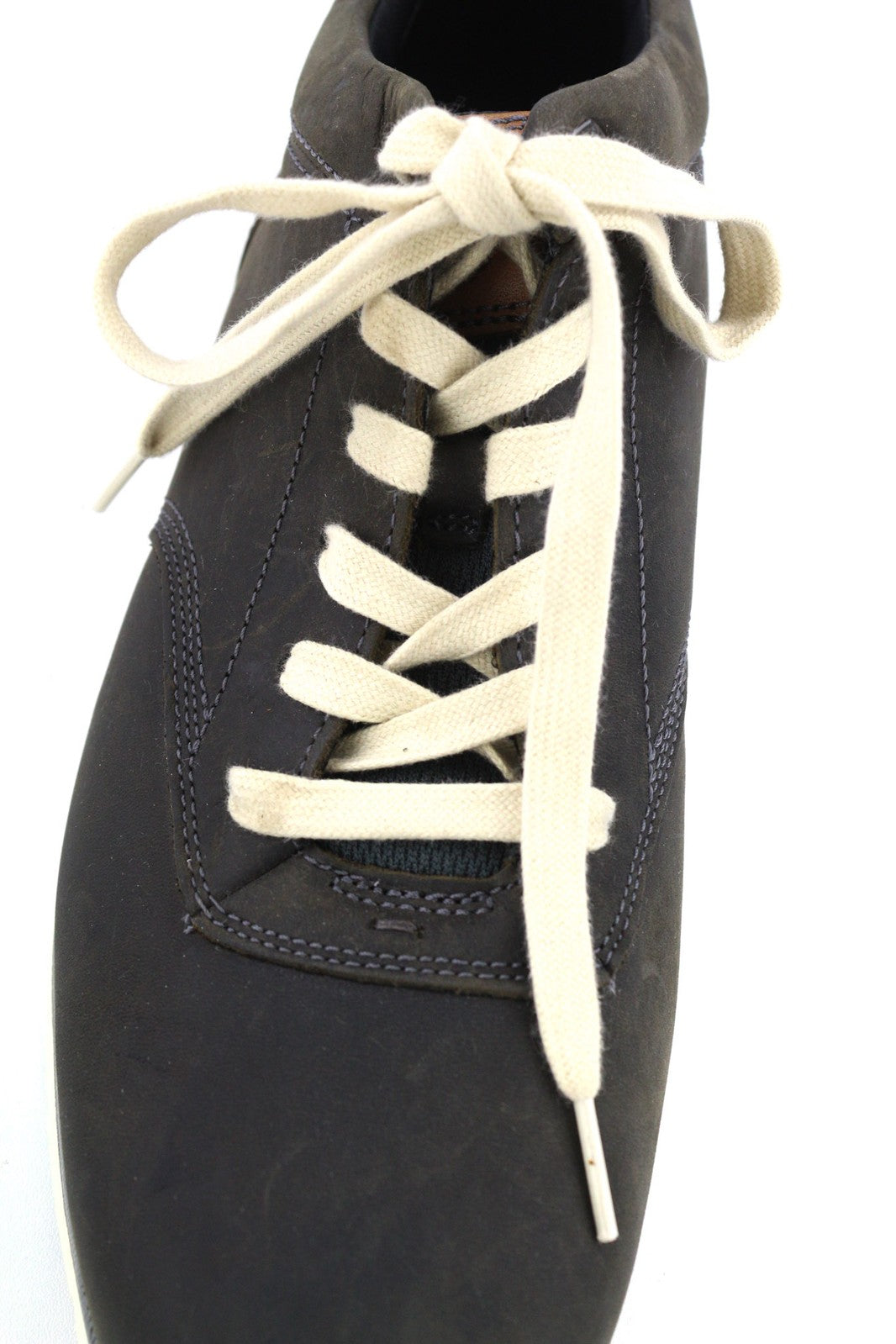 TIMBERLAND A1856-A2550 vyriški batai EU43/44 tamsiai mėlyni odiniai žemapadžiai su raišteliais 