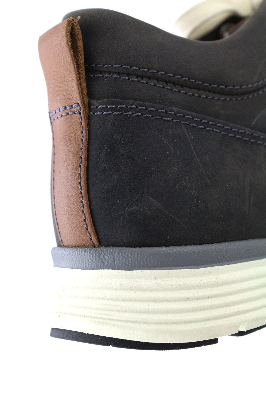 TIMBERLAND A1856-A2550 vyriški batai EU43/44 tamsiai mėlyni odiniai žemapadžiai su raišteliais 