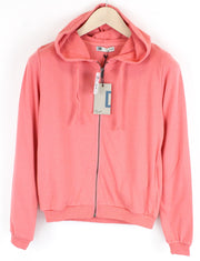 DNN DENIM BLACK OUT Marina vyriškas džemperis su gobtuvu ilgomis rankovėmis, 2XS, rožinis 