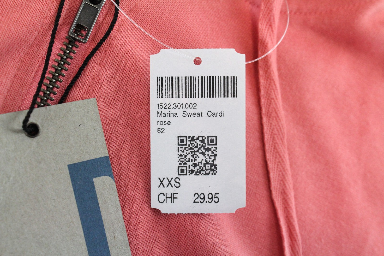 DNN DENIM BLACK OUT Marina vyriškas džemperis su gobtuvu ilgomis rankovėmis, 2XS, rožinis 