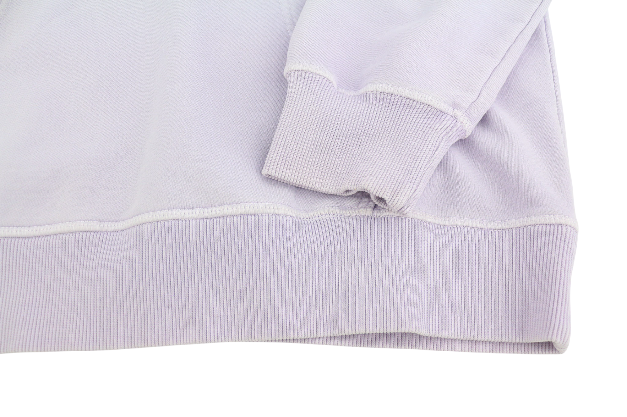 DIESEL S-Ginn-Hood-Ind vyriškas džemperis su gobtuvu, L dydžio, šviesiai violetinis, megztinis su kengūra, rekomenduojama kaina – 175 € 