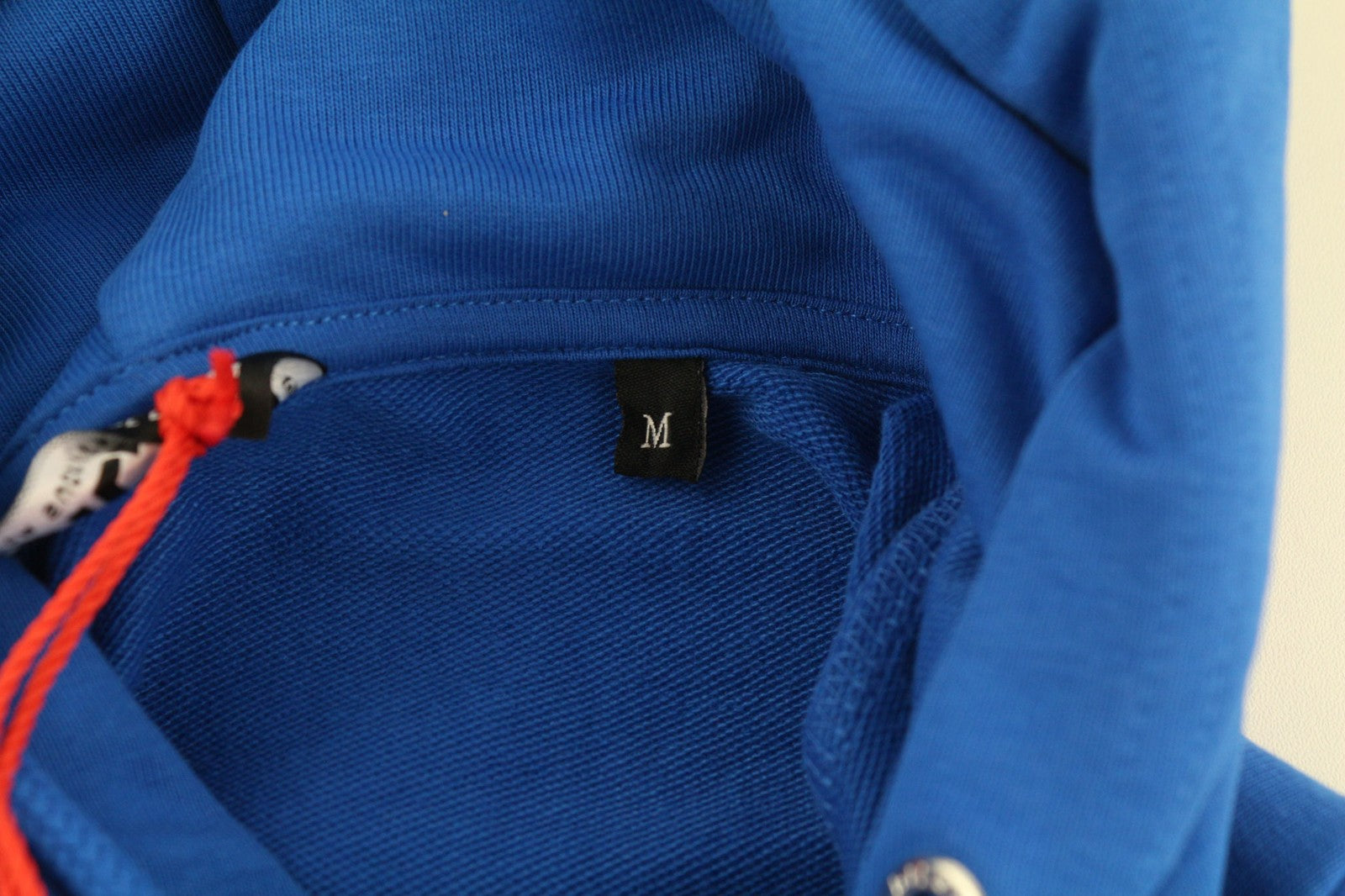 DIESEL S-Ginn-Hood-K25 vyriškas džemperis su gobtuvu M, mėlynas, didelis megztinis su kengūra, RRP125