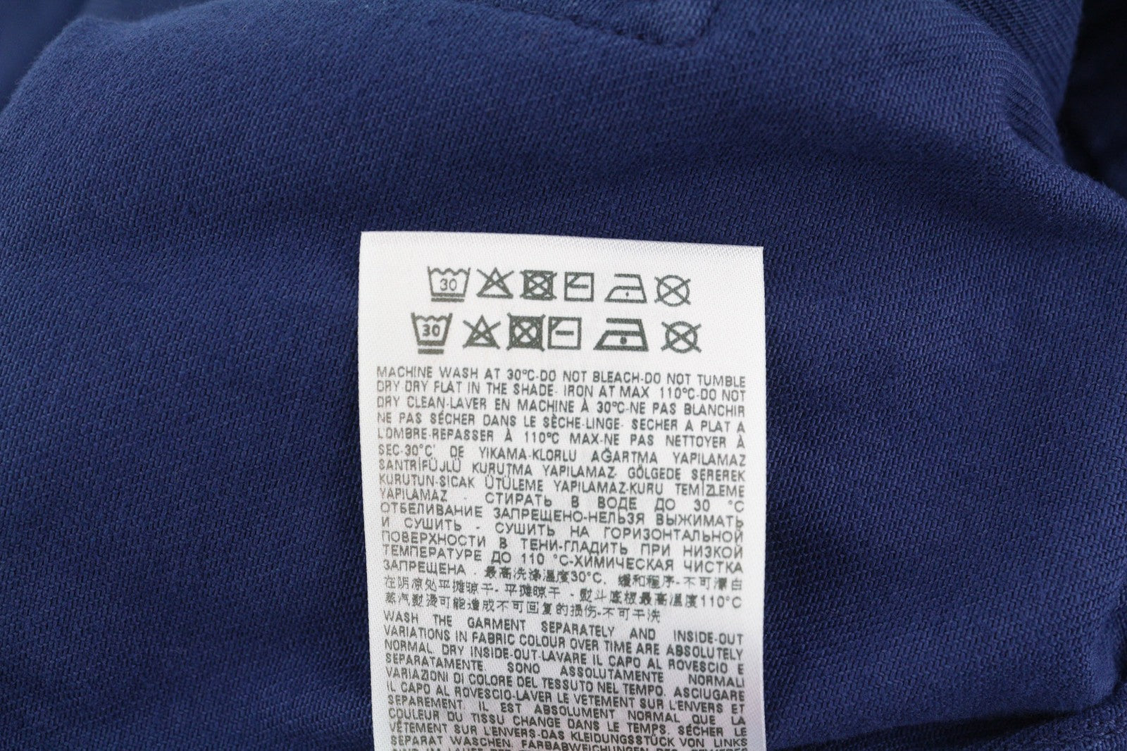 DIESEL De-Angelica-SP moteriška suknelė S, mėlyna, ilgomis rankovėmis, su užtrauktukais ir kišenėmis, RRP295