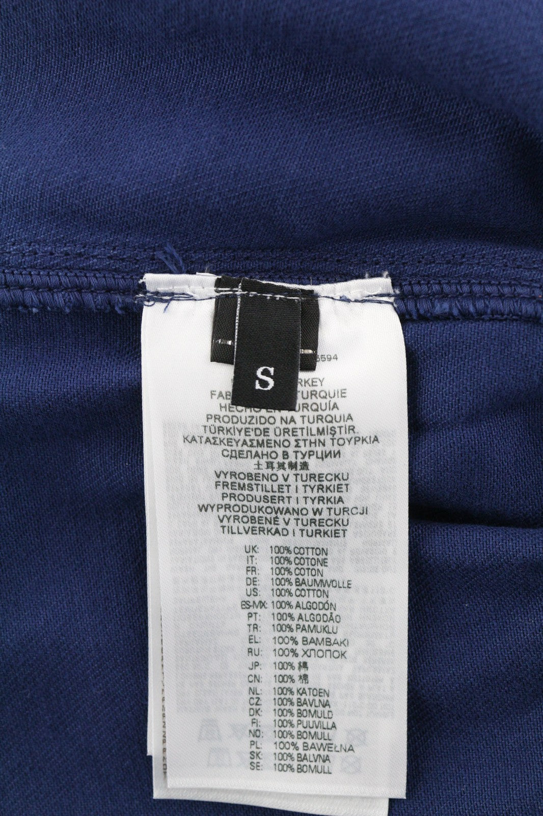 DIESEL De-Angelica-SP moteriška suknelė S, mėlyna, ilgomis rankovėmis, su užtrauktukais ir kišenėmis, RRP295