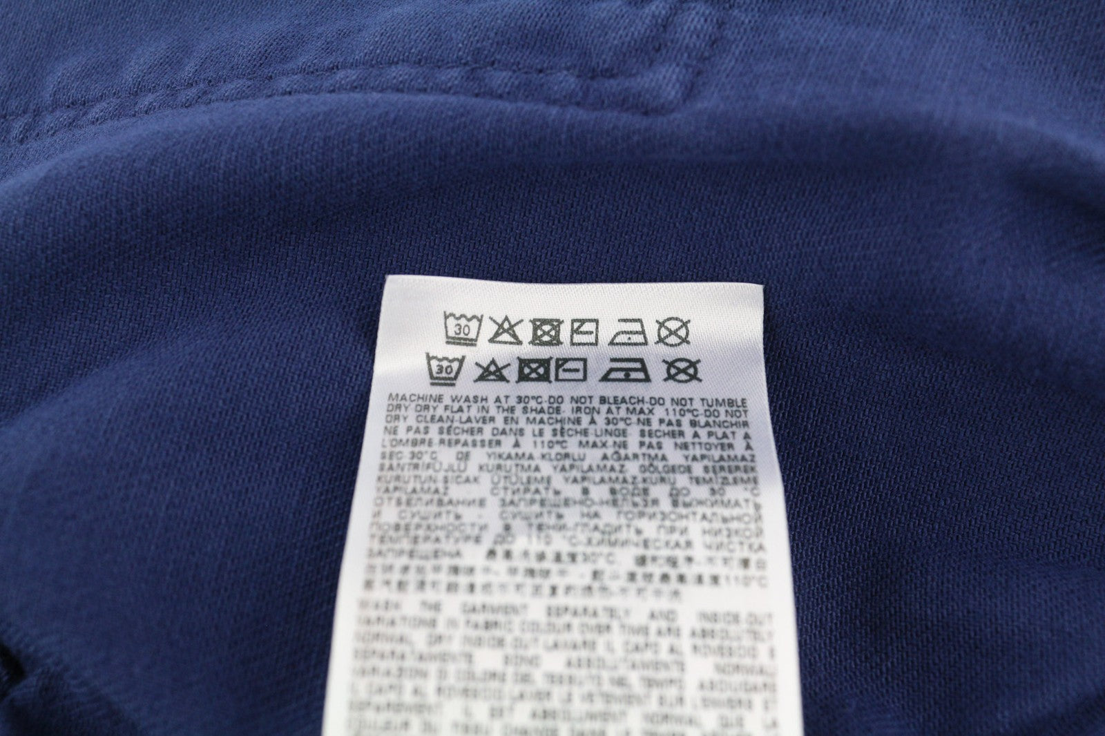 DIESEL De-Angelica-SP moteriška suknelė S mėlyna ilgomis rankovėmis su užtrauktukais ir kišenėmis RRP 295 € 