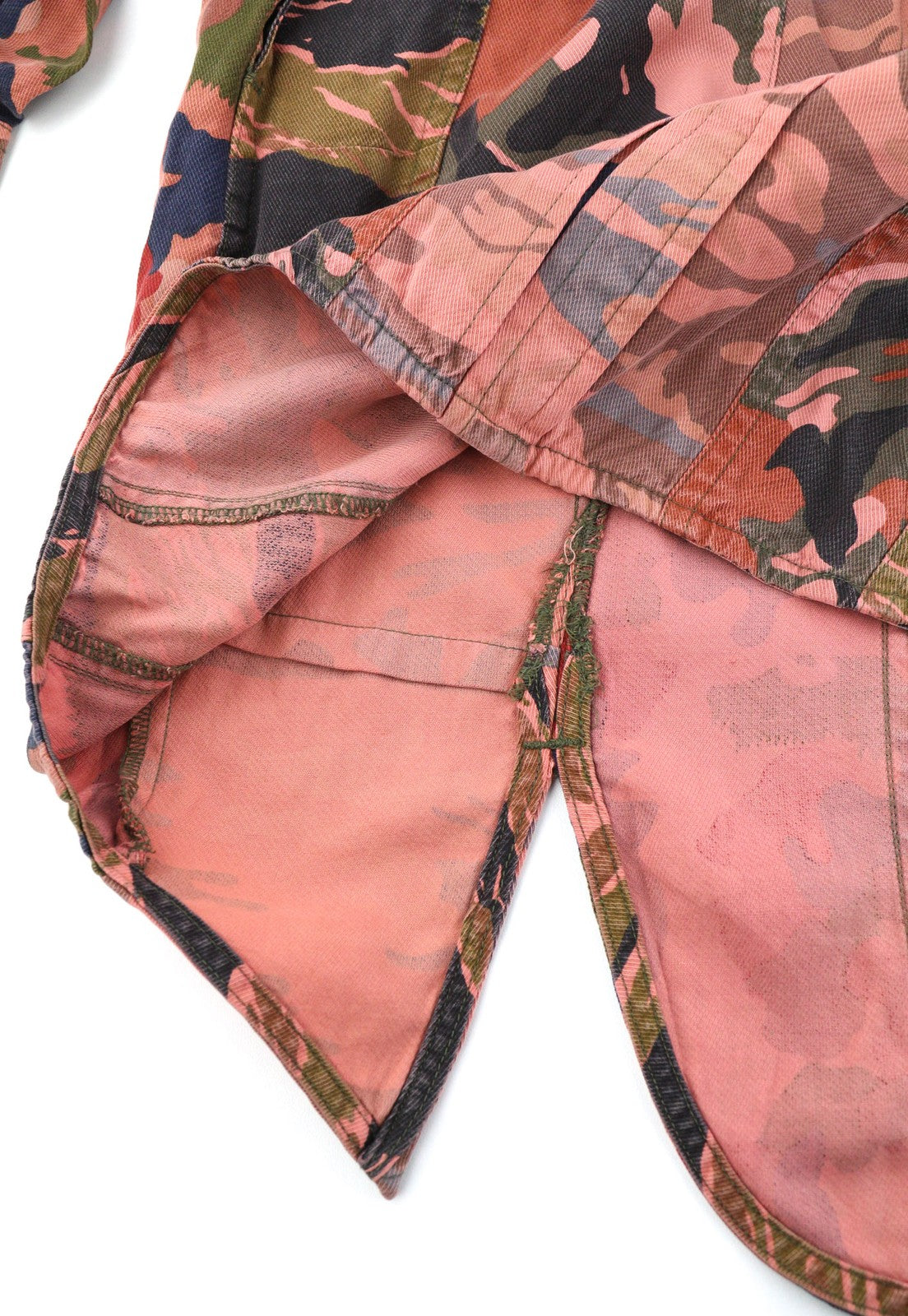 DIESEL D-Vittoria moteriška suknelė S ilgomis rankovėmis su diržu, kamufliažinė, RRP 350 € 