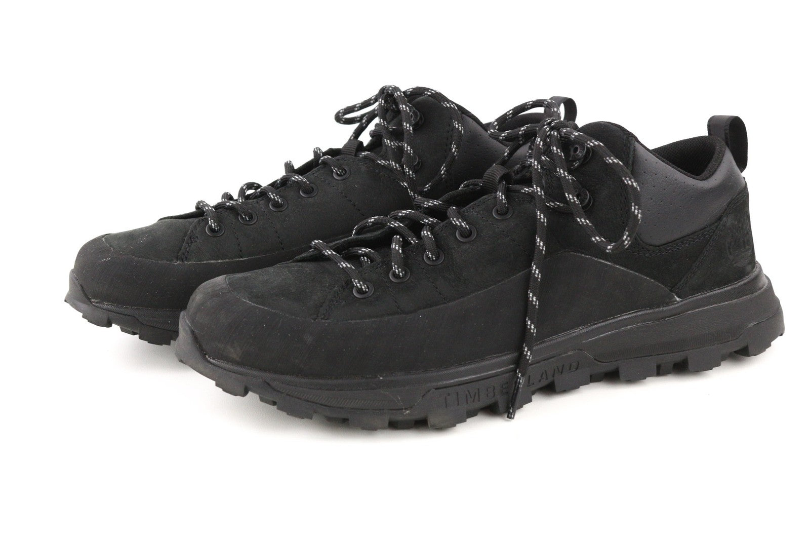 Timberland A282M-A4949 vyriški sportbačiai, juodi, odiniai, žemapadžiai, laisvalaikio batai, EU43/43.5 