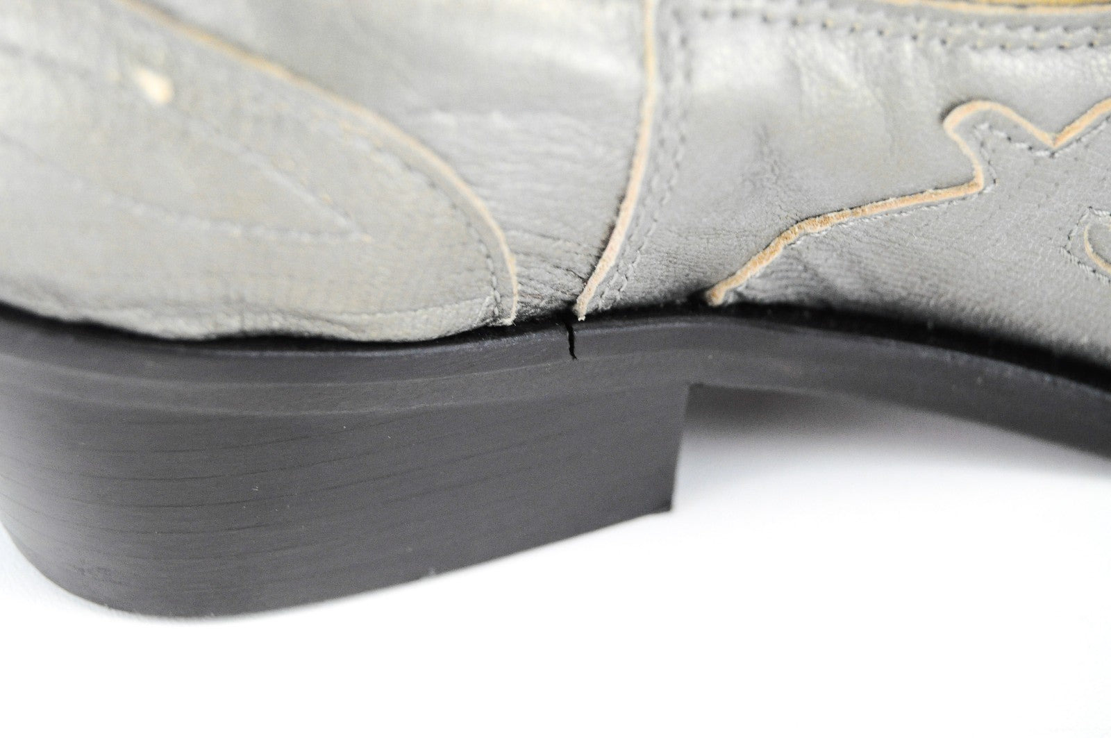 REPLAY moteriški kaubojiški aulinukai, 36 dydžio, rudi, sidabriniai, zomšos rašto, odiniai, iki kulkšnies. 