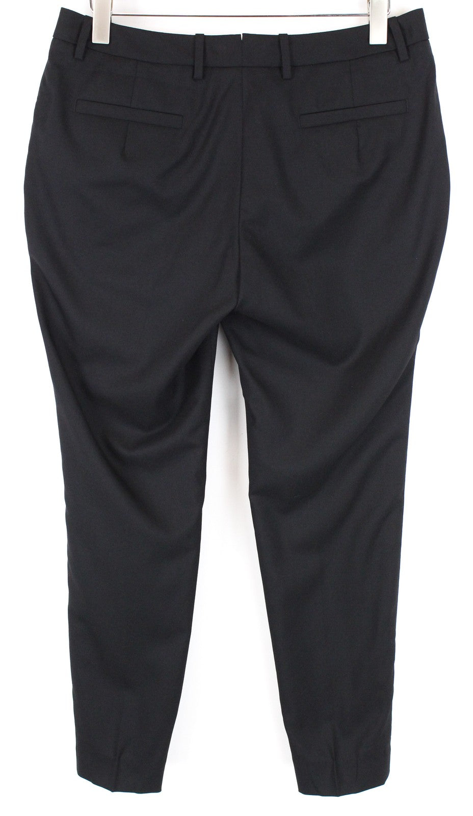 SUISTUDIO Robin Womens Trousers UK10L Black Pleated Wool Dress Dress