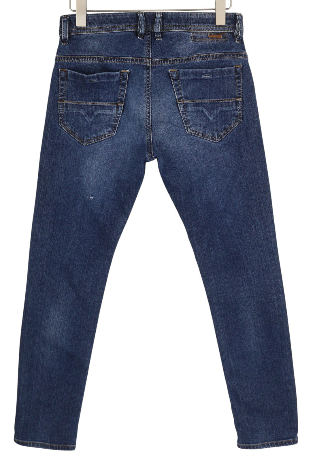 DIESEL Thommer 084BU Men Jeans W30/L30 Denim Washed Blue Slim Skinny Stretch