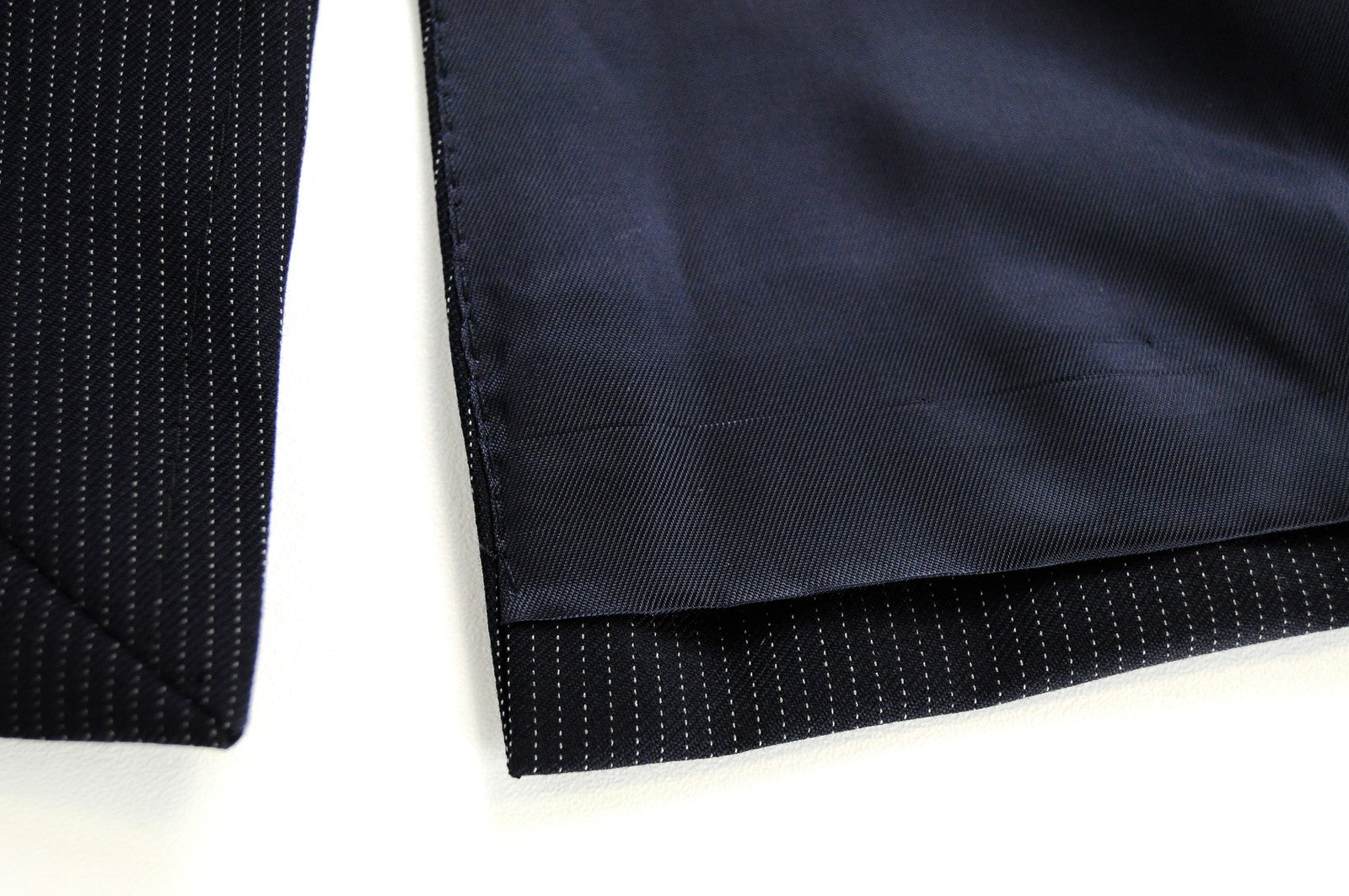 SUITSUPPLY Napoli Mens Blazer UK40L Navy Wool Super  Striped Dress