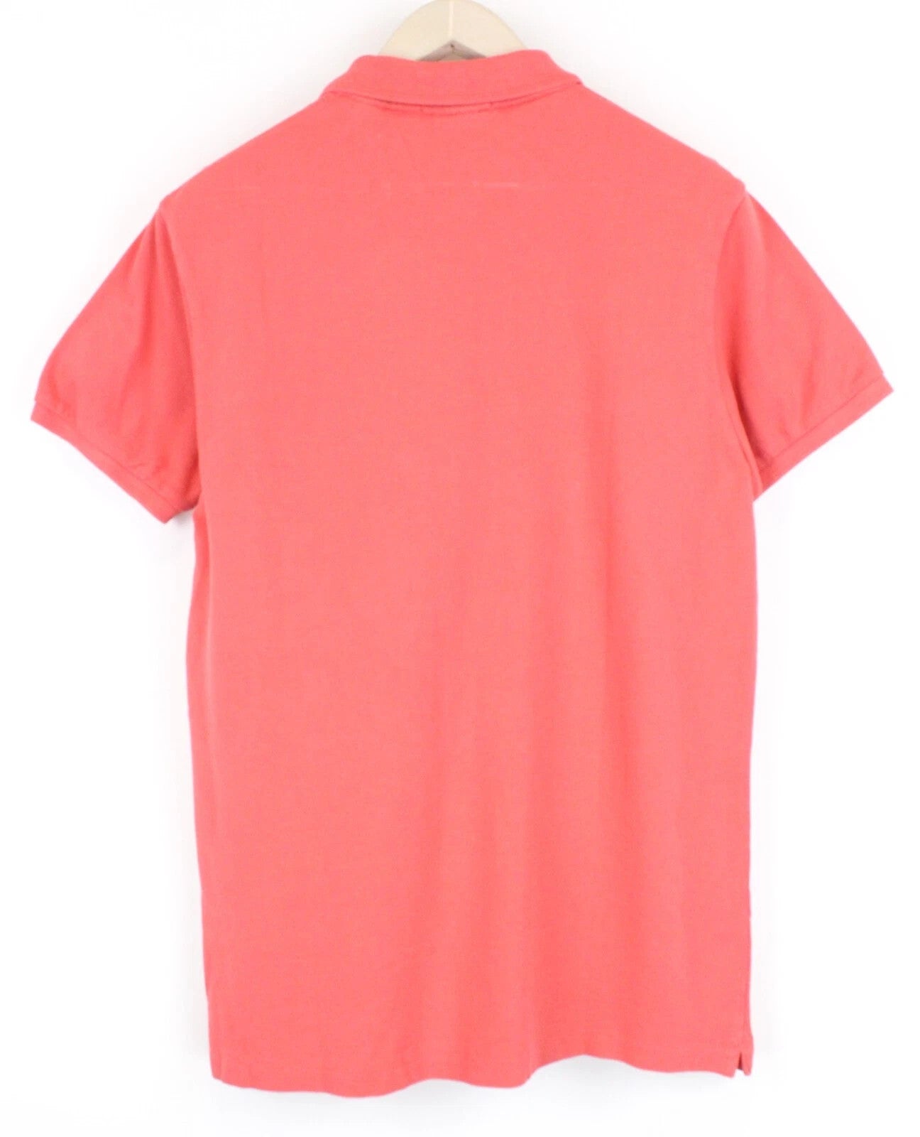 SCOTCH & SODA Men`s T-Shirt M Pink Polo-Style Short Sleeve Cotton Casual