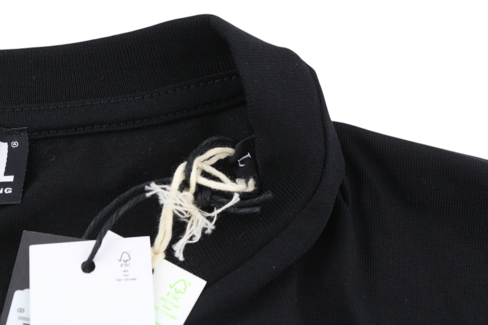 DIESEL T-Just-LS-B52 vyriški marškinėliai L dydžio, juodi, apvalia apykakle, ilgomis rankovėmis, trikotažiniai, RRP 90 € 