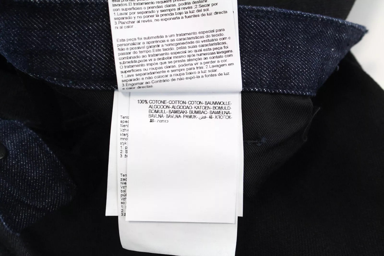 REPLAY Atelier Men`s Trousers W32/L30 Contrasting Denim Chino Cotton Patterns