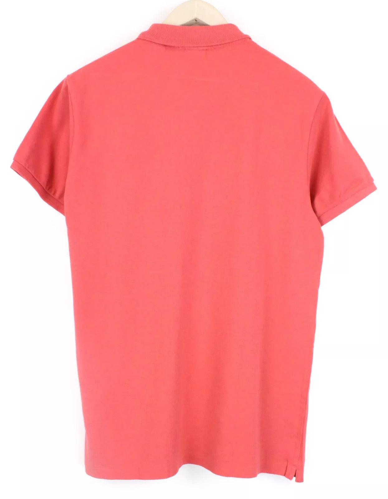 SCOTCH &amp; SODA Ams Blauw vyriški marškinėliai M rausvi polo medvilninė apykaklė trumpomis rankovėmis 