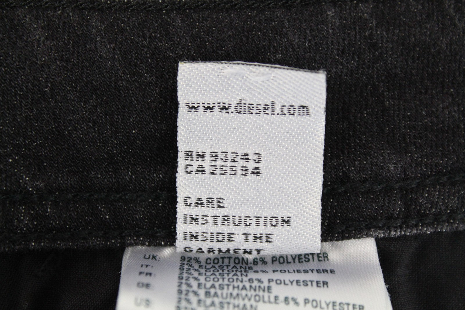 DIESEL Sleenker-X-SP 082AX vyriški džinsai W31 L32 Skinny Slim pilki tamprūs medvilniniai džinsai 