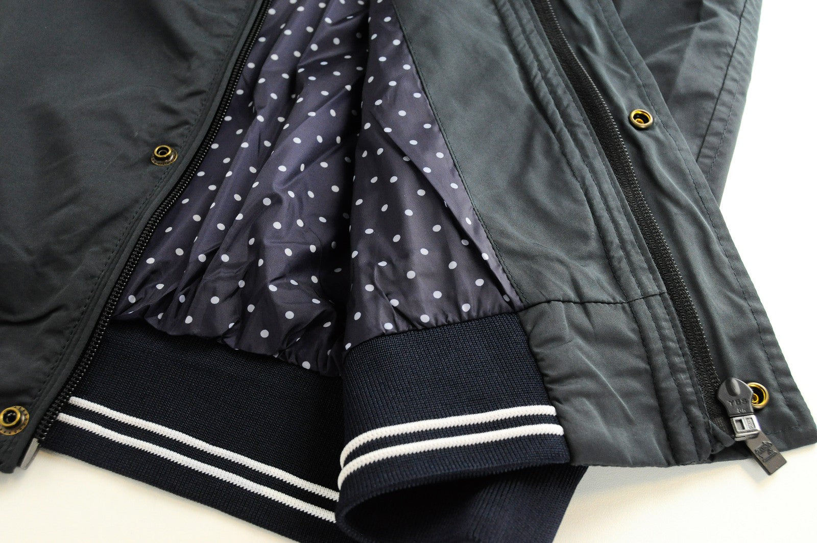 SCOTCH & SODA Ams Couture Men's Jacket S Navy Lined Zip-Up Long Sleeve Casual