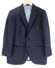 SUITSUPPLY La Spalla Blazer UK44S Blue Wool Men's Single Breasted Formal