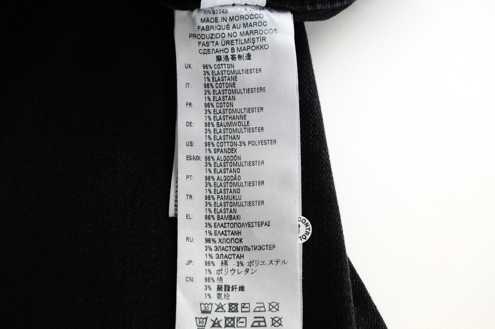 DIESEL Thommer 084NK vyriški ploni džinsai W28 L32 tamsiai mėlyni tamprūs medvilniniai džinsai su 5 kišenėmis 