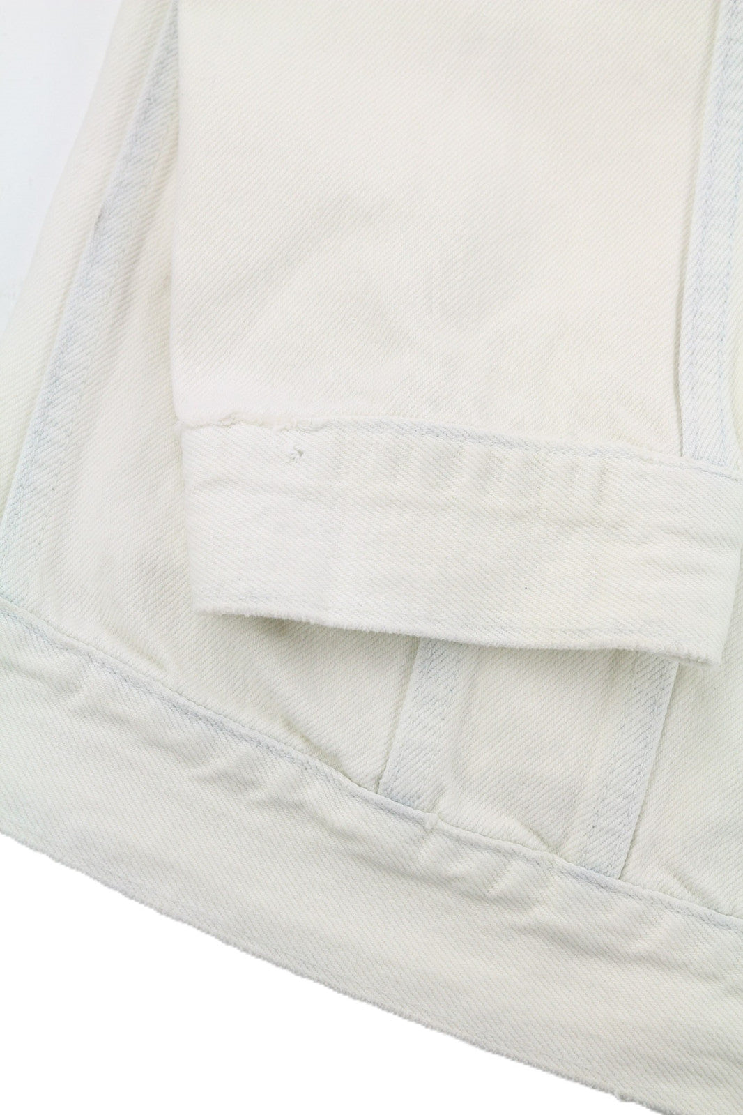 NUDIE JEANS Terry vyriška striukė L Extreme Bleach Light sagomis išskleistos logotipo kišenės 