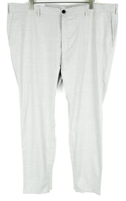 TOPSHOP Topman Men Trousers W46/L34 Grey Checked Skinny Fit Classic Style