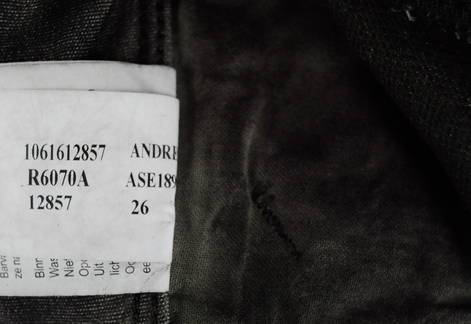 MAVI Andrea Women Trousers W26 Blue Brown Jogger Boyfriend Cotton Stretch Fit