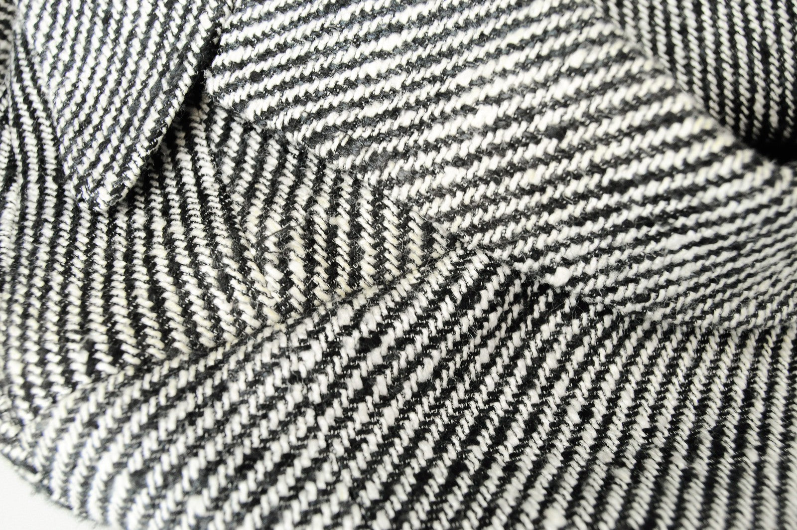 SUISTUDIO Olivia Women Blazer UK8S Grey Silk Cotton Patterned Peak Collar Suit