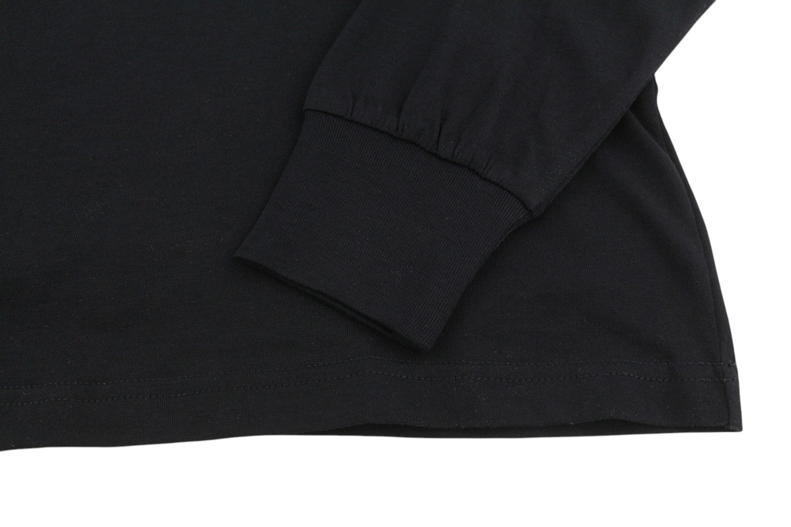 DIESEL T-Just-LS-E4 vyriški marškinėliai L, juodi, ilgomis rankovėmis, apvalia apykakle, trikotažiniai, RRP 80 € 