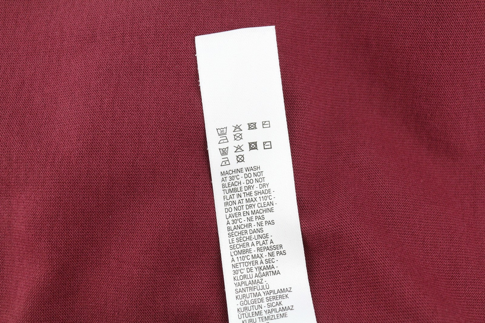 DIESEL Umlt-Jimmies vyriški marškinėliai L dydžio su gobtuvu ilgomis rankovėmis, bordo spalvos, trikotažiniai 