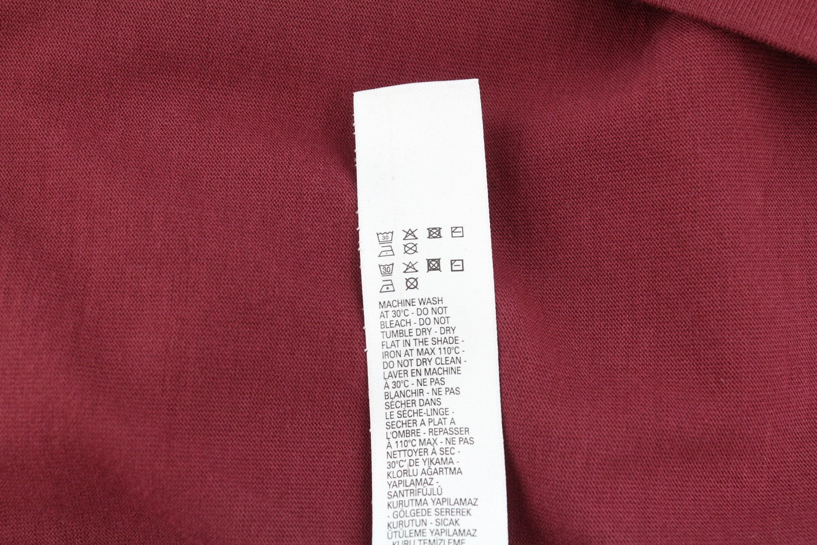 DIESEL Umlt-Jimmies vyriški marškinėliai su gobtuvu ilgomis rankovėmis, bordo spalvos, su logotipu, L dydžio 