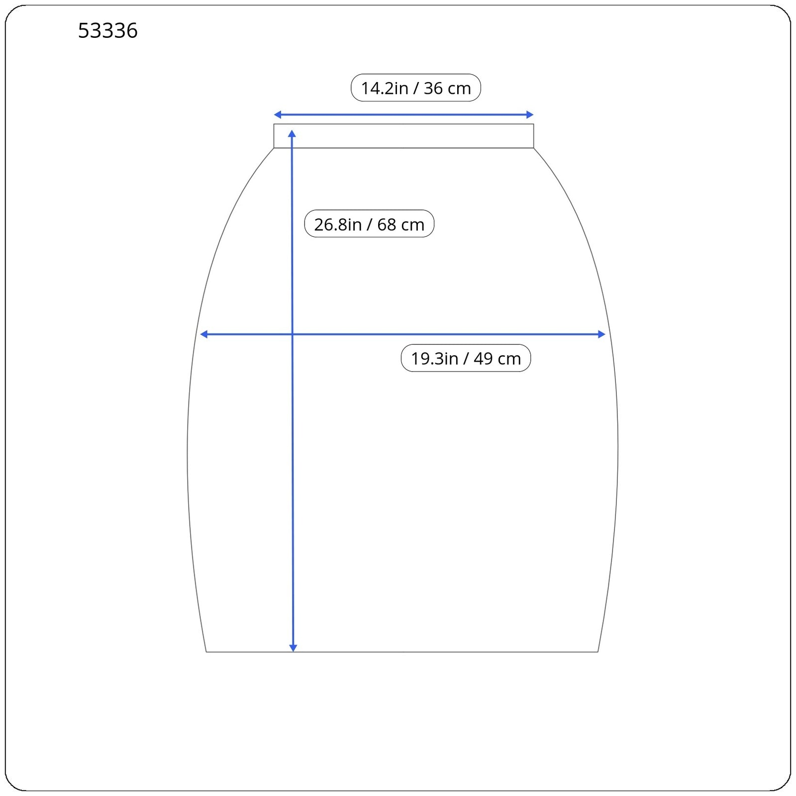 NORR Women Skirt S Blue Washed Denim Slit Over Knee Pure Cotton Casual Style