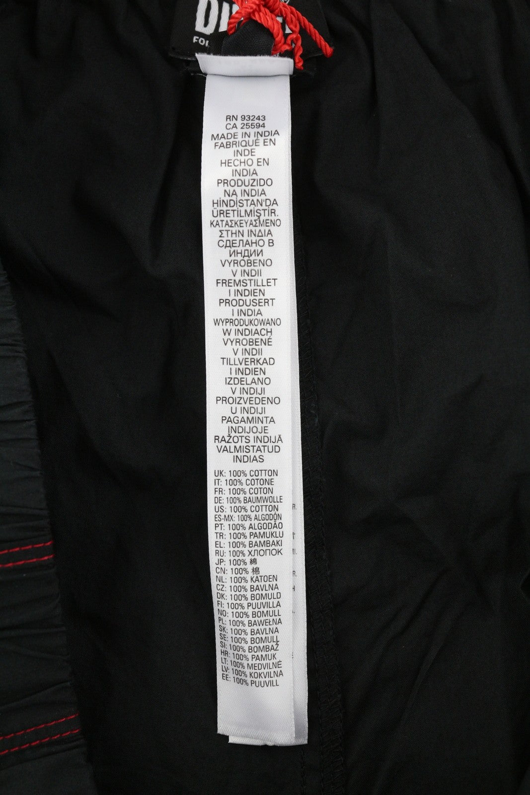 DIESEL Uubx-Stark vyriški apatiniai XL dydžio bokseriai su elastingu juosmeniu, logotipu, visiems metų laikams, juodi 