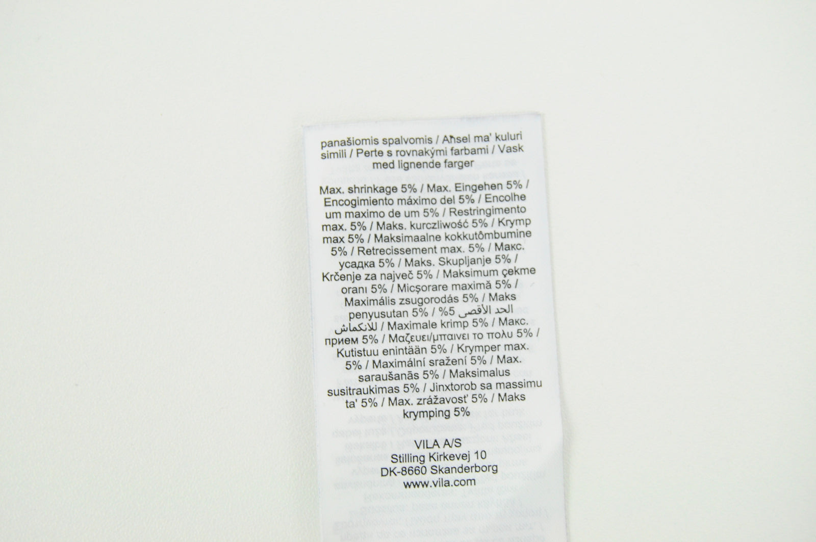 VILA Vitinny Women Dress S Black Petite V-Neck Long Sleeve Doll Detail Stretch