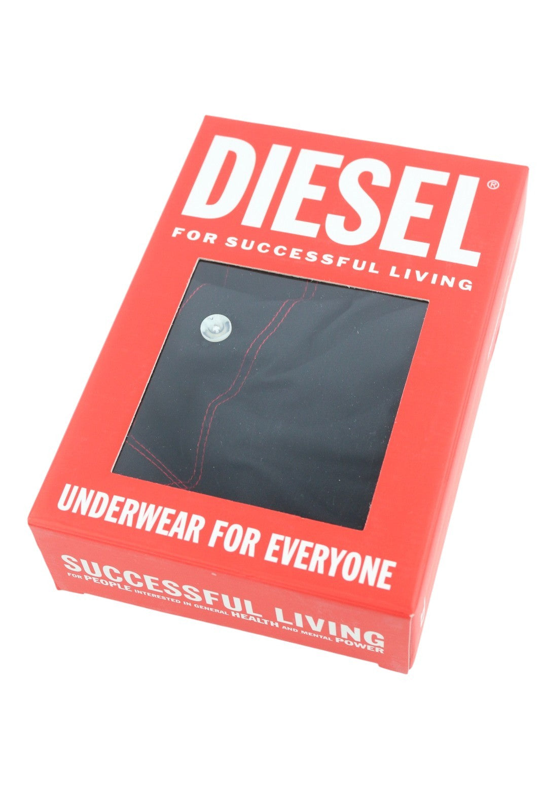 DIESEL Uubx-Stark vyriški apatiniai, 2XL dydžio, su elastingu juosmeniu, logotipu, juodi visiems metų laikams. 