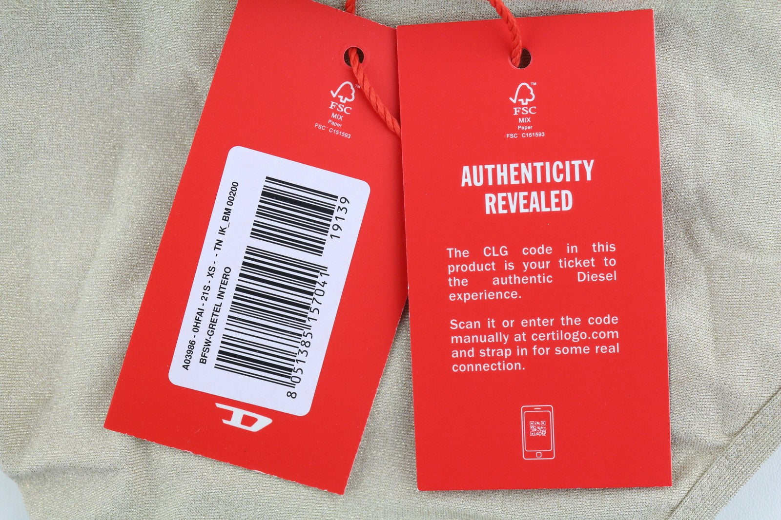 DIESEL Bfsw-Gretel moteriškas maudymosi kostiumėlis XS, vientisas, RRP 110 €, tamprus, blizgučiais gelsvas 