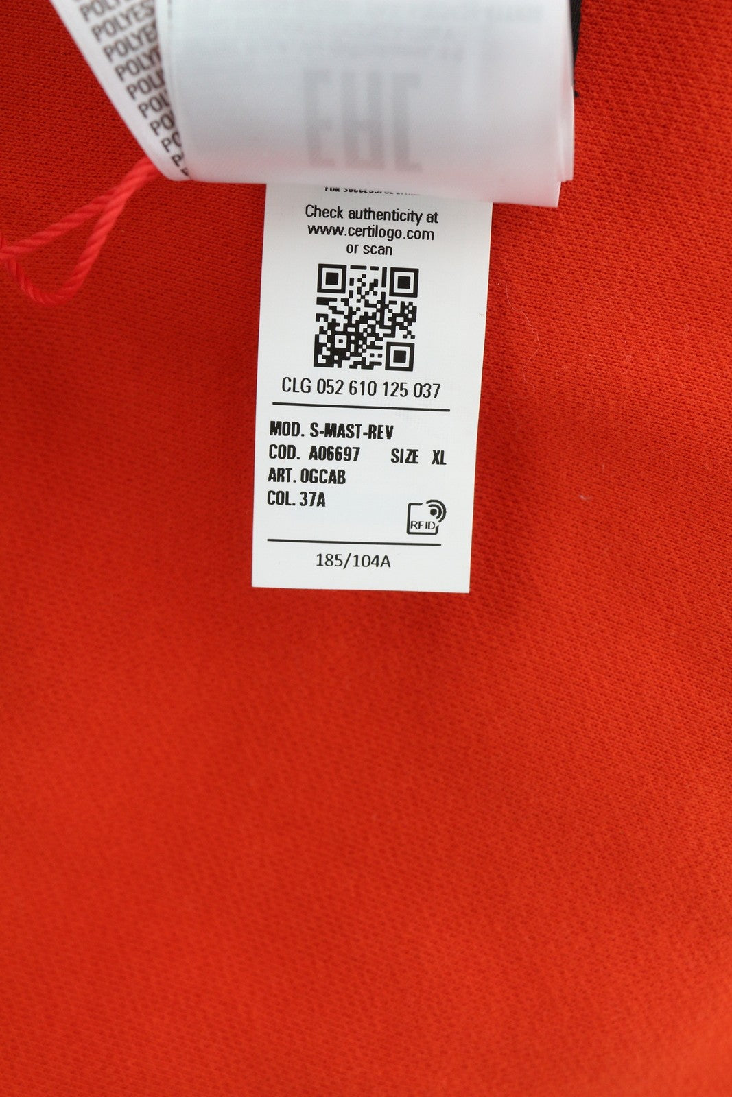 DIESEL S-Mast-Rev vyriškas džemperis, XL dydžio, oranžinis, megztinis su apvalia kaklu, pūkuotas, rekomenduojama kaina – 195 € 