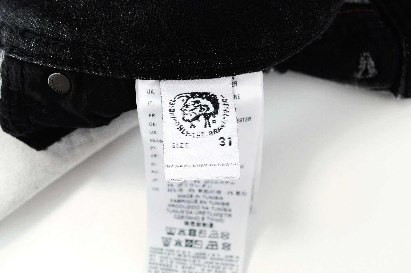 DIESEL Sleenker-X-SP 082AX vyriški džinsai W31 L32 Slim Skinny pilki medvilniniai tamprūs džinsai 